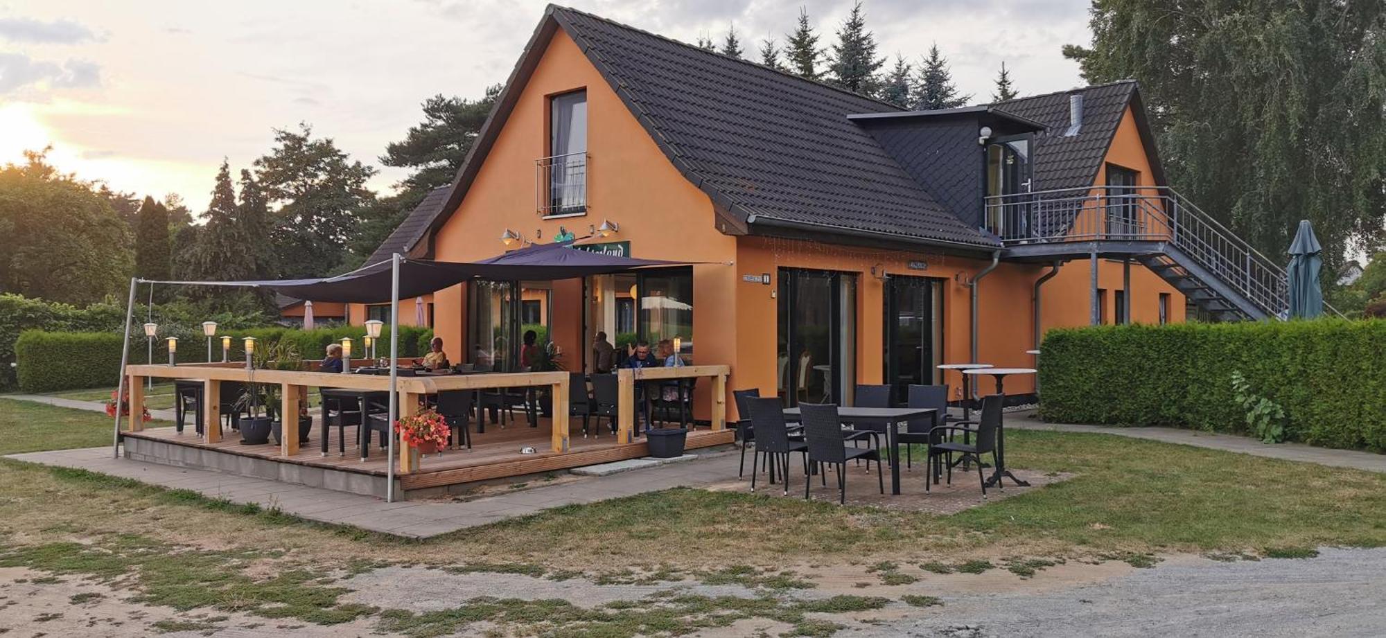 Pension Achterland Mellenthin Dış mekan fotoğraf